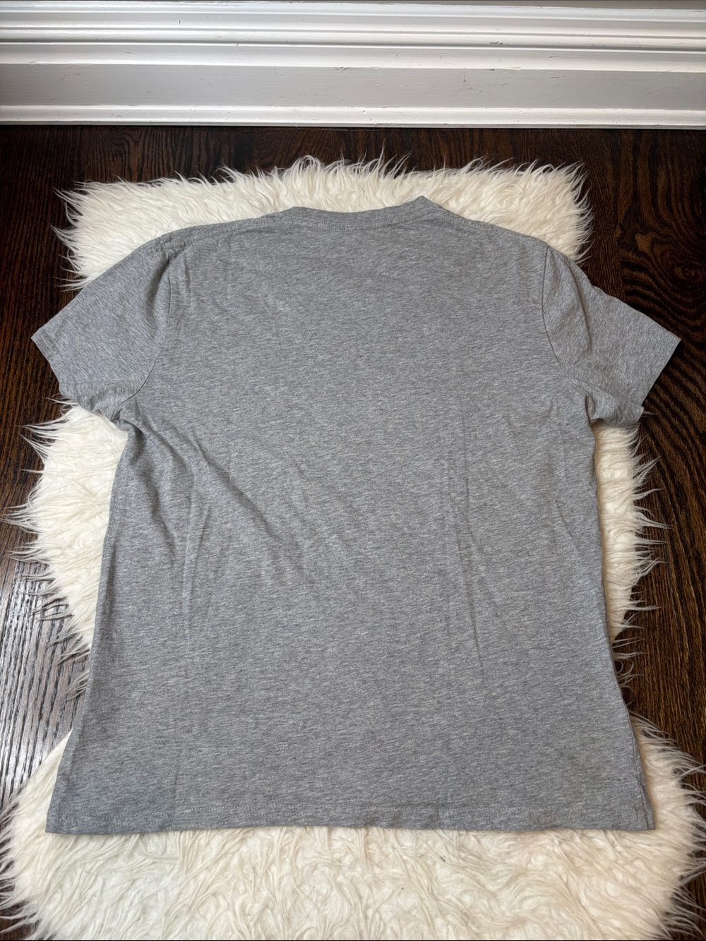 Converse All Star Gray Graphic T-Shirt Neon X-Ray Skeleton Hands size Med - Picture 5 of 12